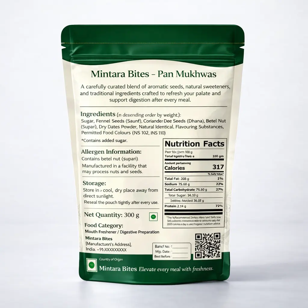 Paan Mukhwas with Areca Nut (500g) thumbnail